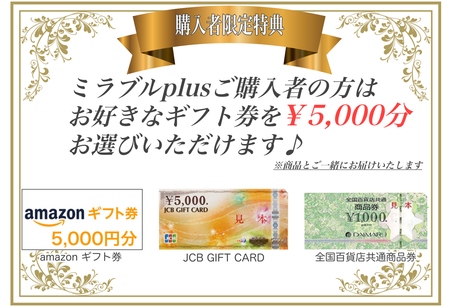 購入者限定特典
