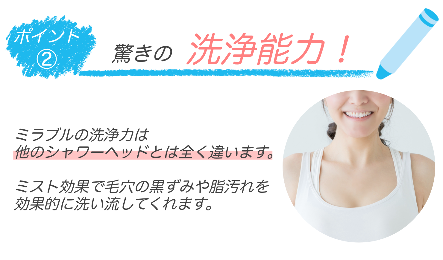 驚きの洗浄能力